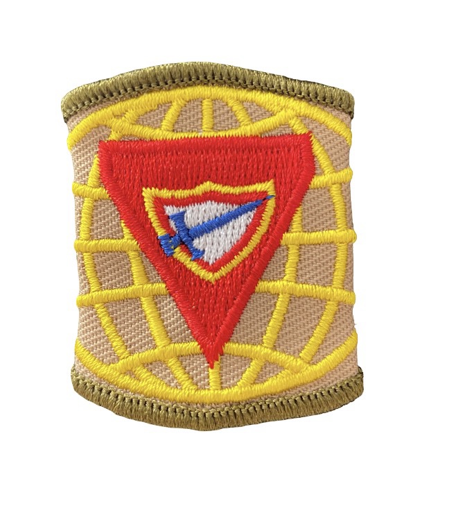 Pathfinder Club Woggle Slide Embroidered