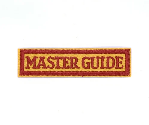 Staff strip pathfinder uniform Master Guide crest