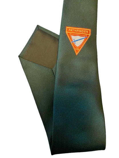 Pathfinder uniform tie NEC green Green tie Pathfinder